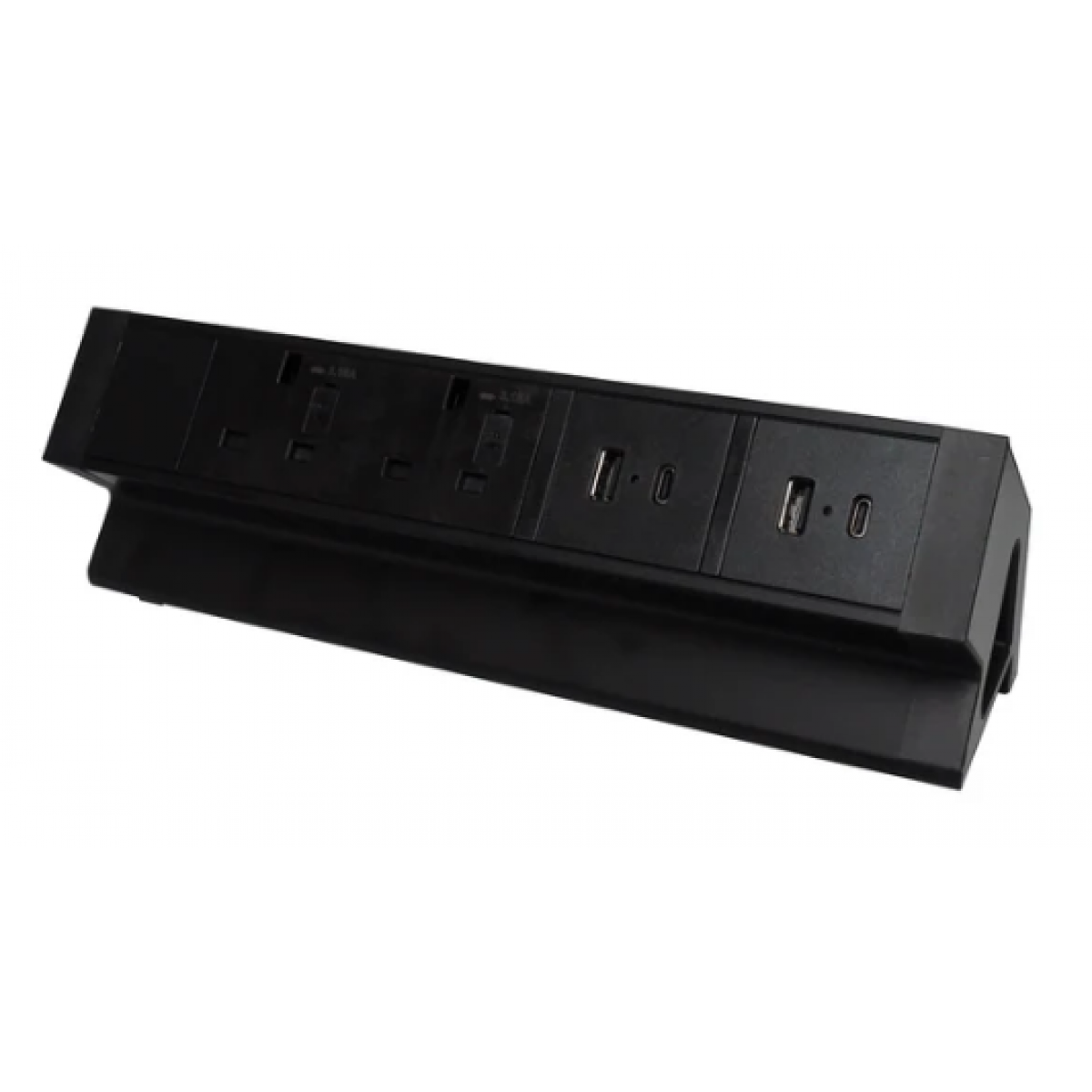 Zenox Z-20PS08 搭載式拖板 V2：30W雙USB埠、2米電源線、SGS/CE認證